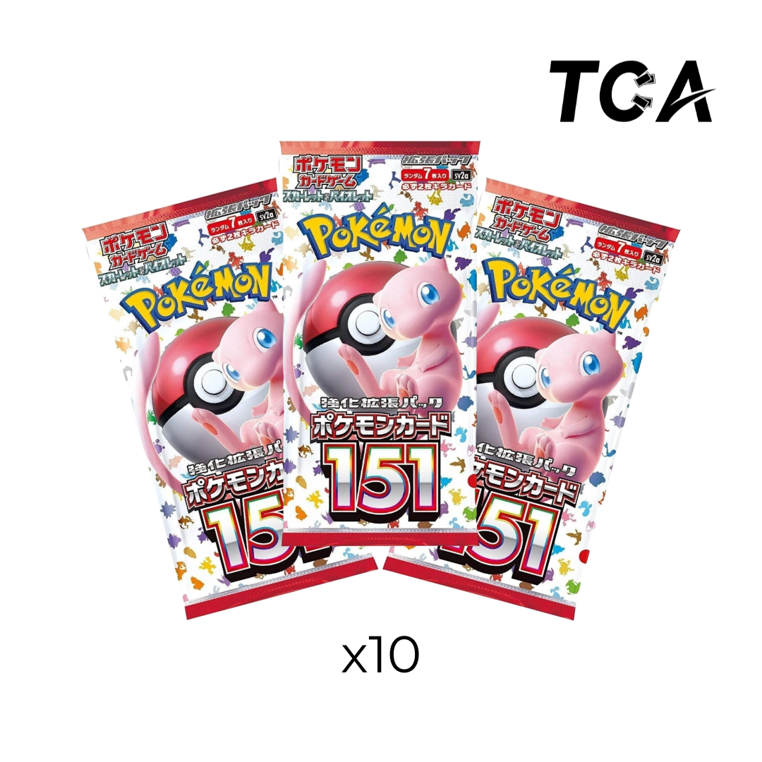 SV2a Pokemon 151 Booster Box/Packs [Japanese]