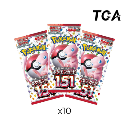 SV2a Pokemon 151 Booster Box/Packs [Japanese]
