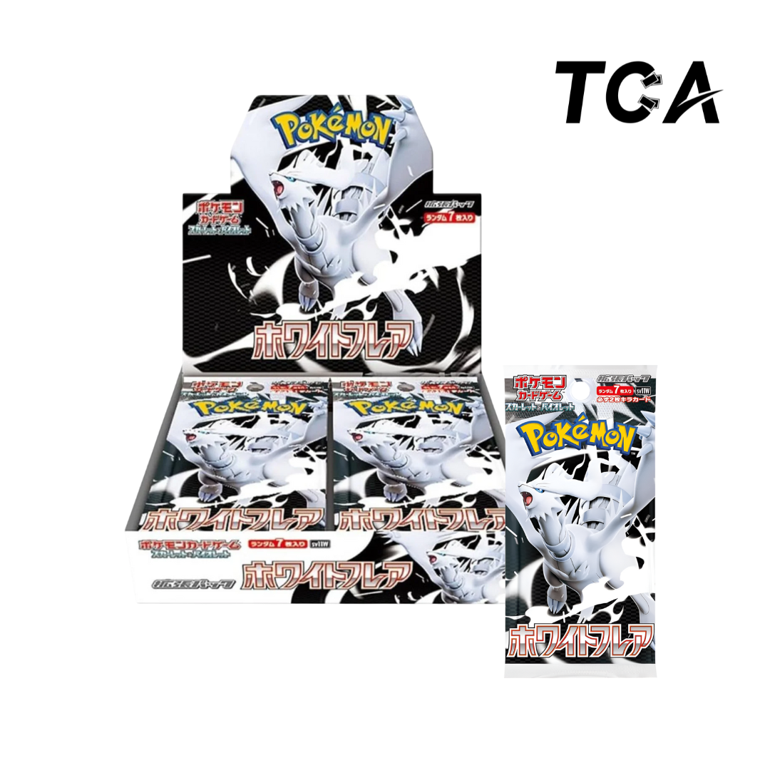 SV11W Pokemon White Flare Booster Box/Packs [Japanese]