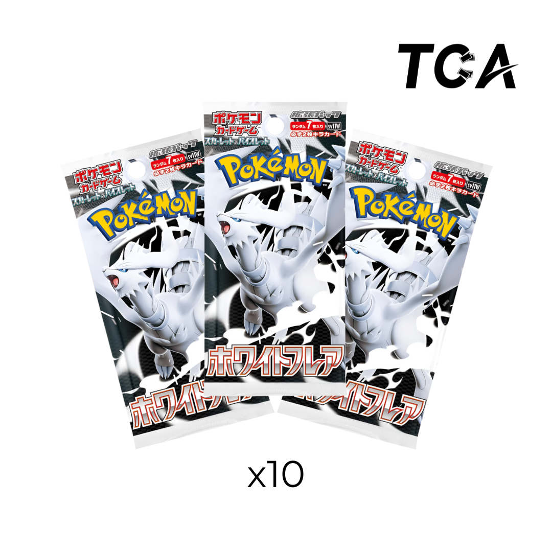 SV11W Pokemon White Flare Booster Box/Packs [Japanese]